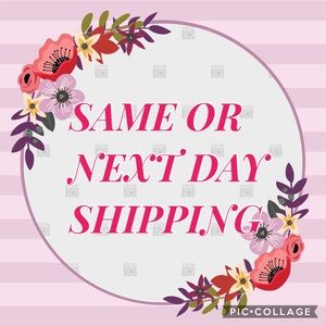 Same or next day shipping